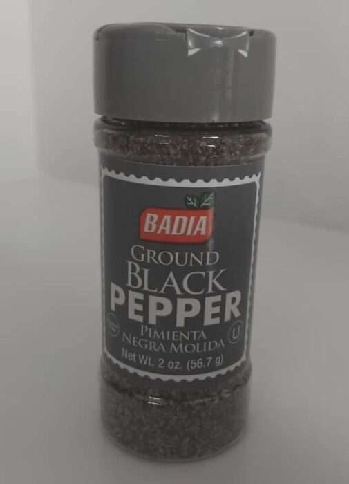 Pimienta negra molida Badia