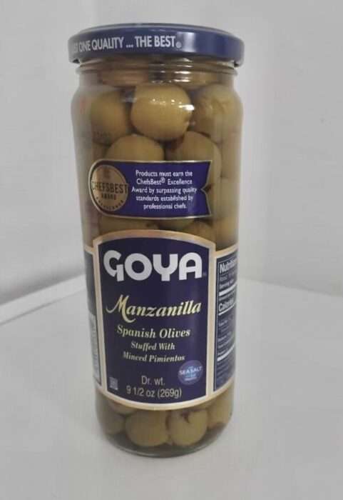 Aceitunas con pimientos Goya