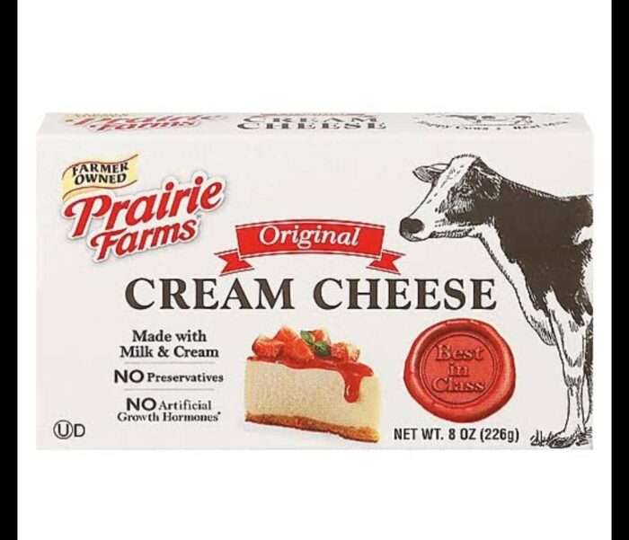 Queso crema Prairie farms