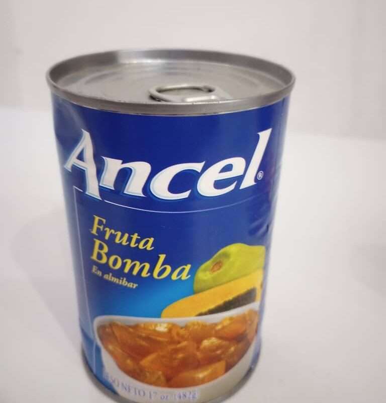 Fruta bomba en almíbar Ancel