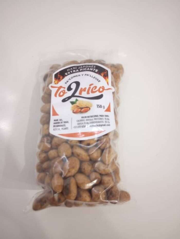 Maní japonés extra picante