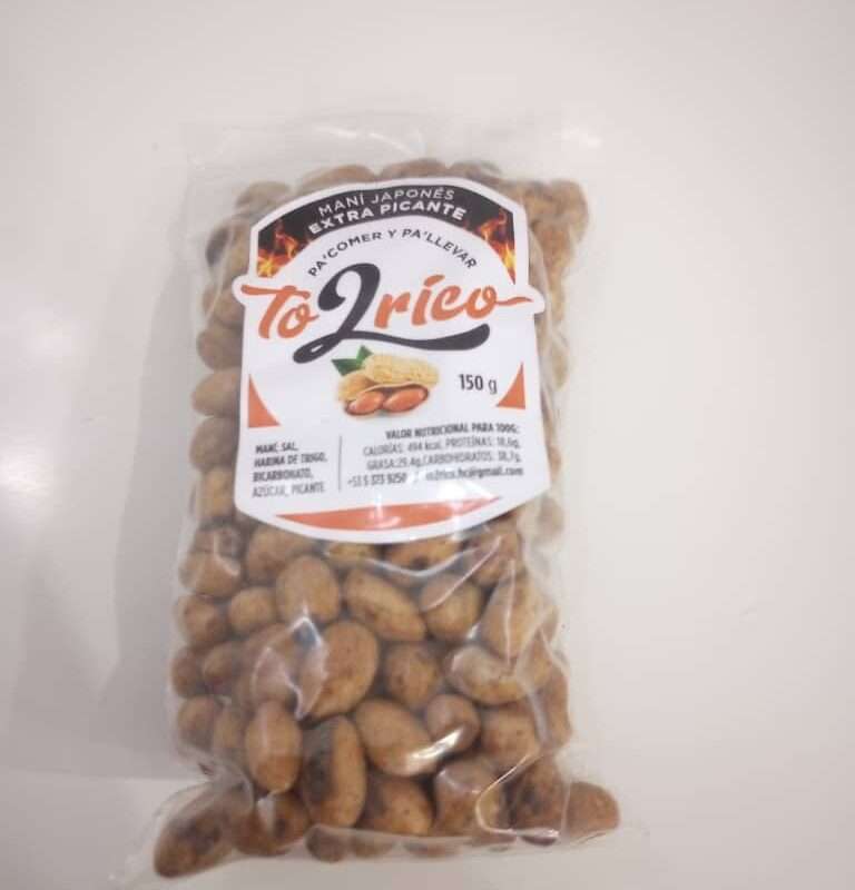 Maní japonés extra picante