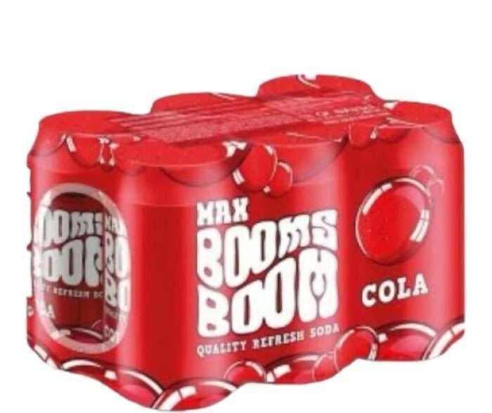 Refresco de cola Max Booms Boom