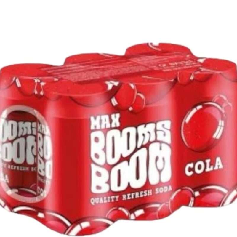 Refresco de cola Max Booms Boom