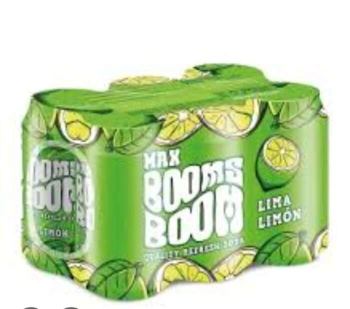 Refresco de limón Max Booms Boom