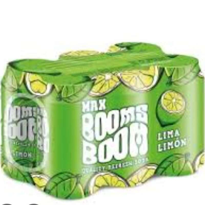 Refresco de limón Max Booms Boom
