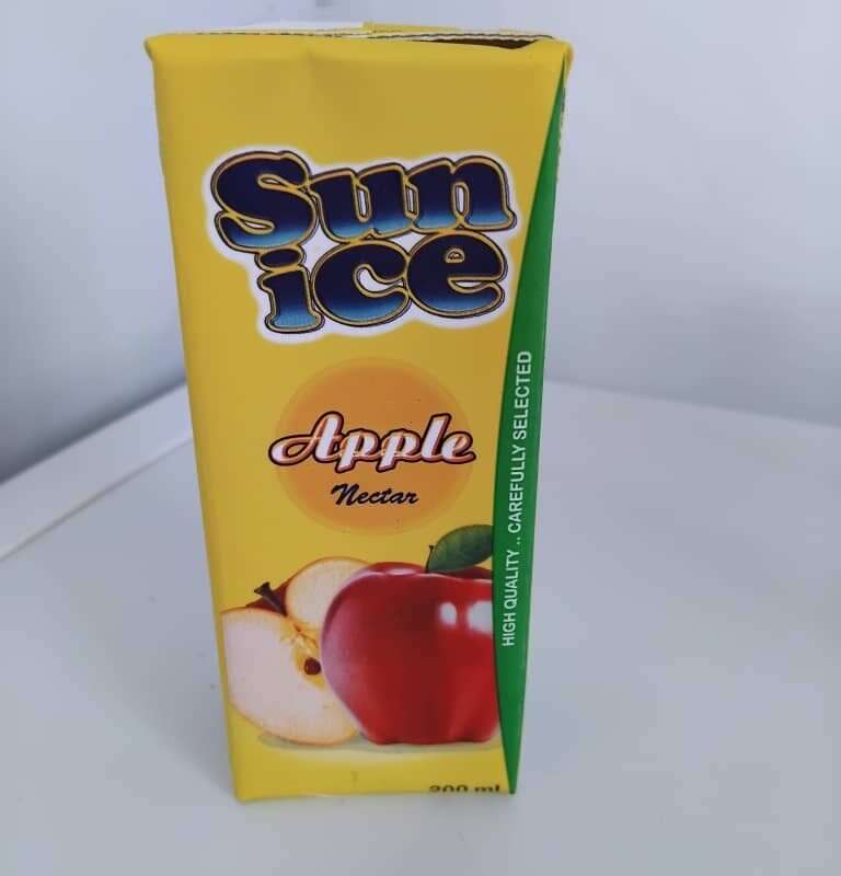 Jugo de manzana Sunice