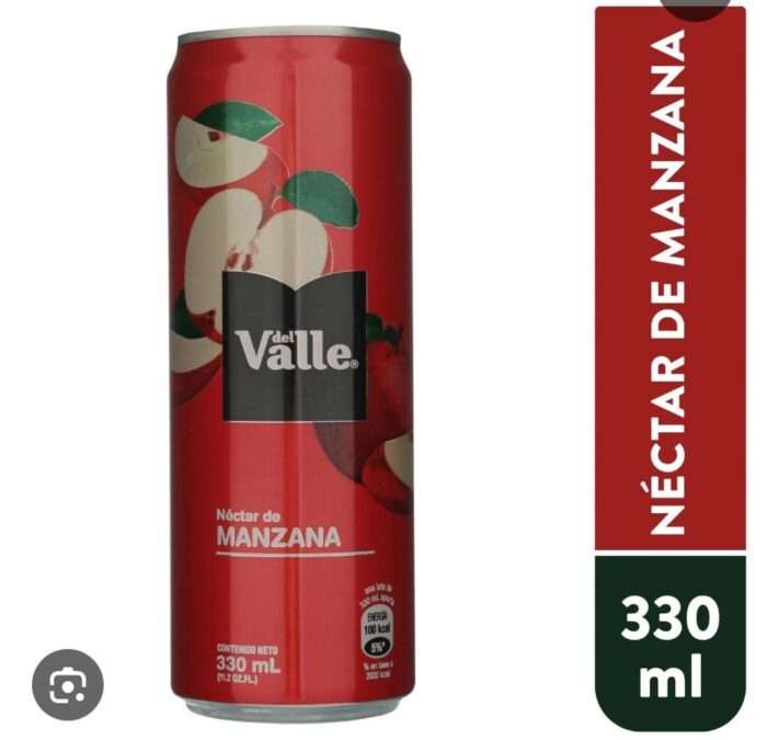 Jugo de manzana Del Valle