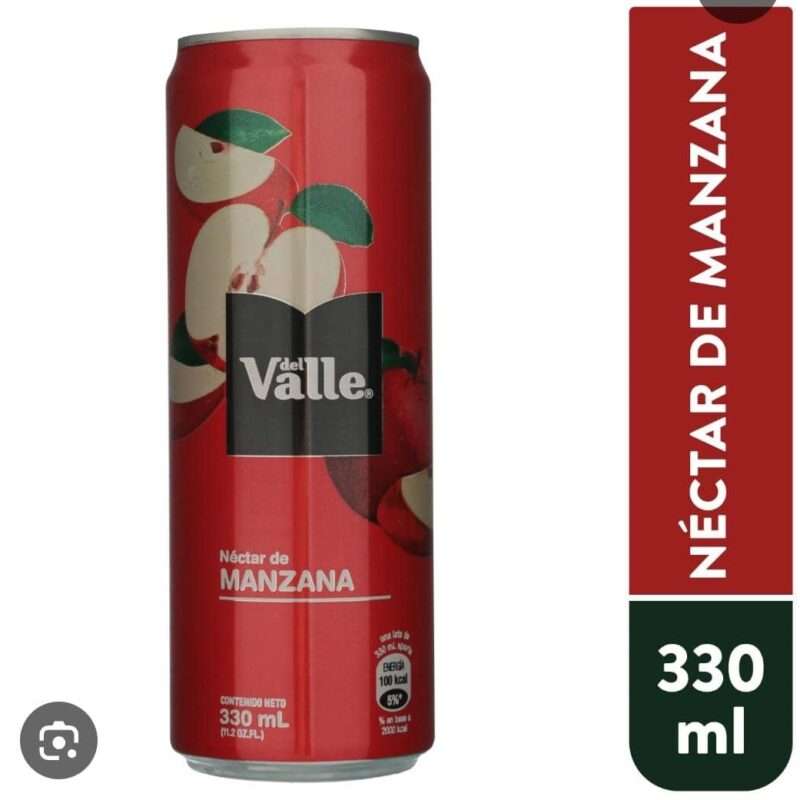 Jugo de manzana Del Valle