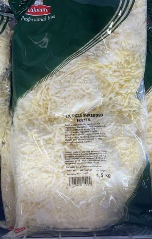 Queso rallado La fuente