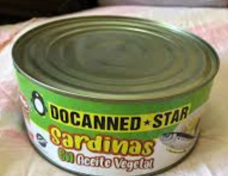 Sardinas en aceite Docanned+star