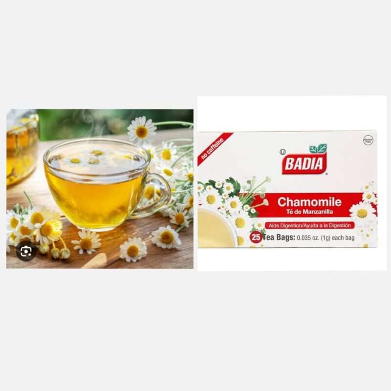 Té de manzanilla