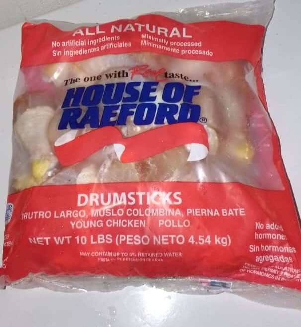 Muslo de pollo House of Raeford