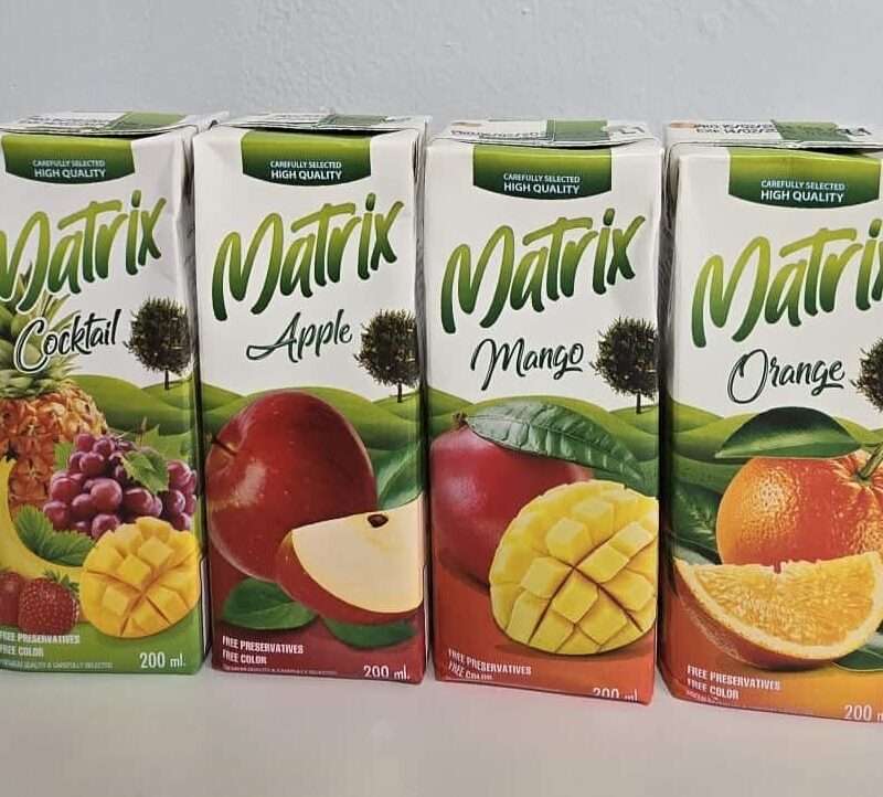 Jugos naturales Matrix