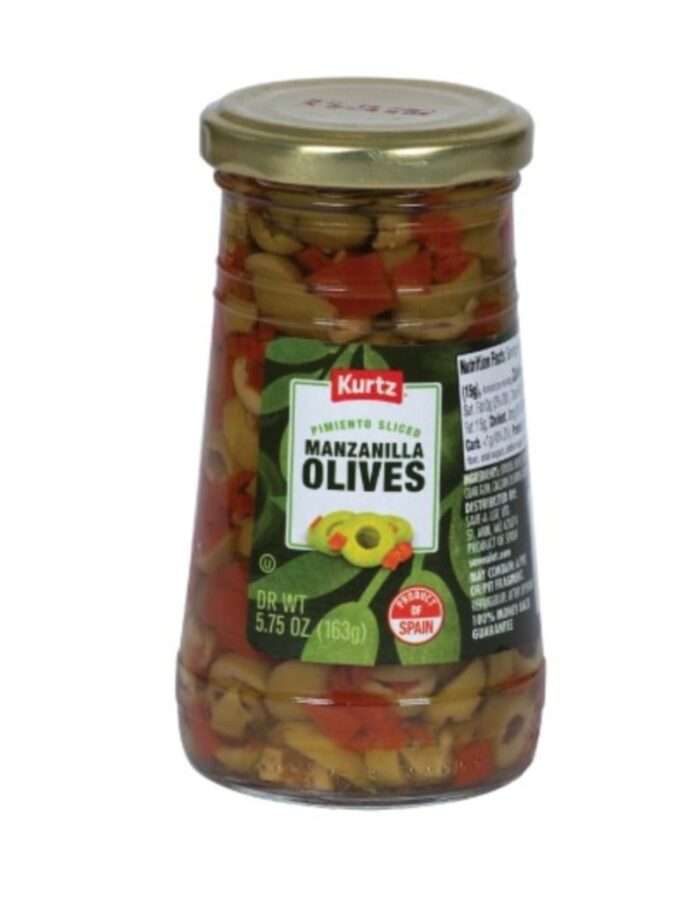 Aceitunas con pimientos