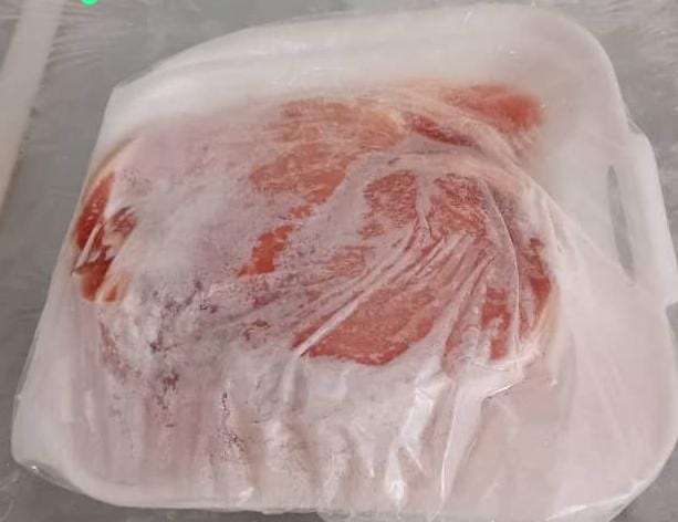 Chuleta de cerdo sin hueso