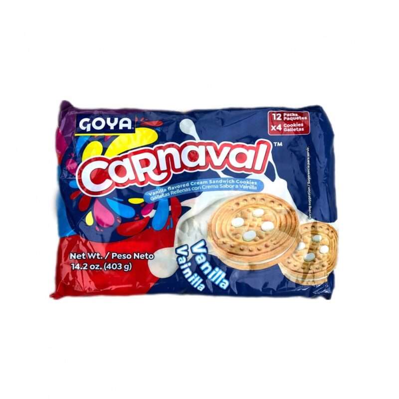 Galletas de vainilla Carnaval Goya