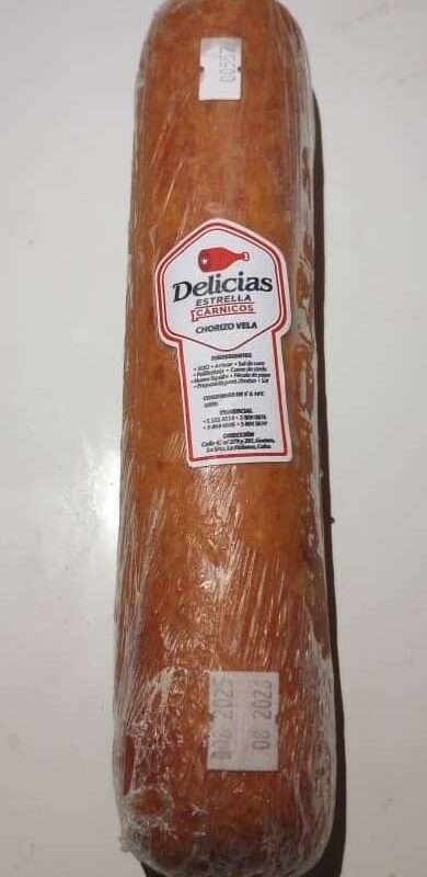 Chorizo vela Delicias
