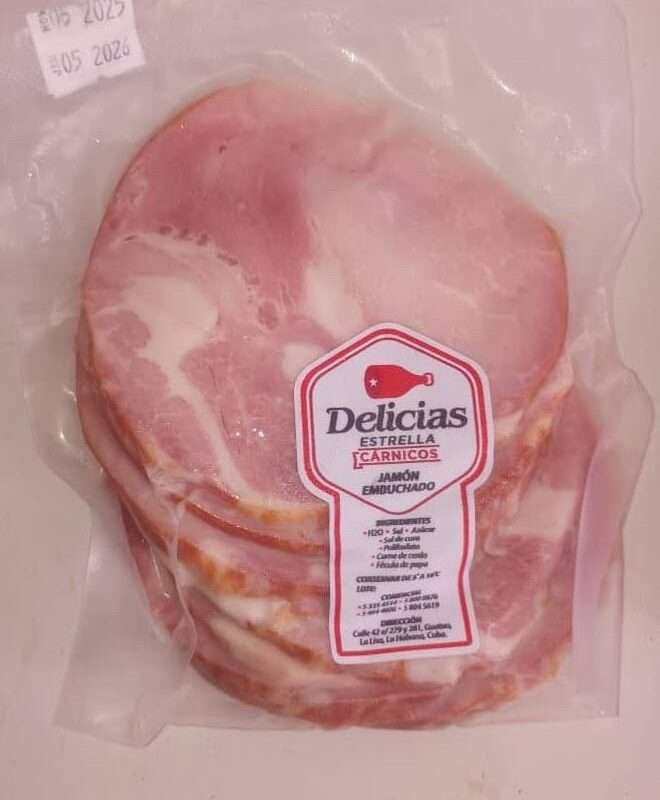Jamón embuchado Delicias