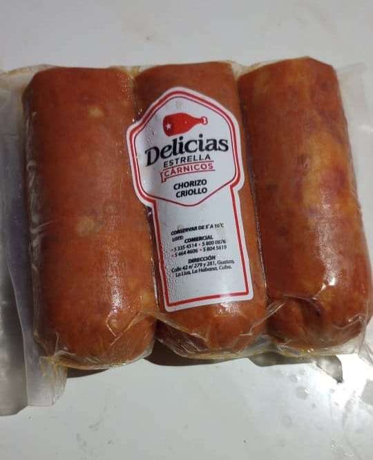 Chorizo criollo Delicias