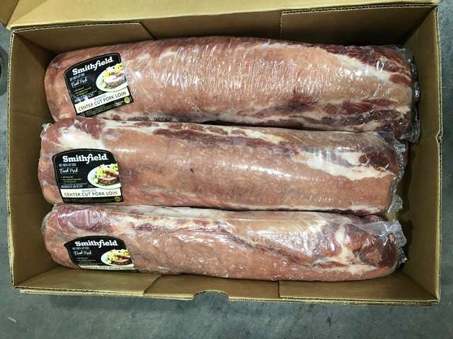 Lomo trasero de cerdo deshuesado