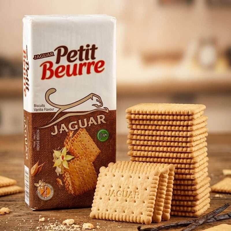 Galletas con sabor a vainilla Jaguar Petit Beurre