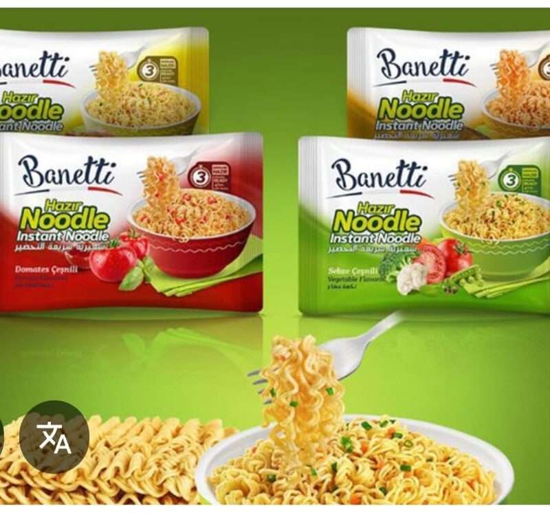 Sopa instantánea Banetti