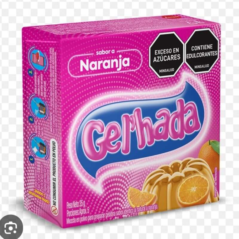 Gelatina de naranja Gerhada