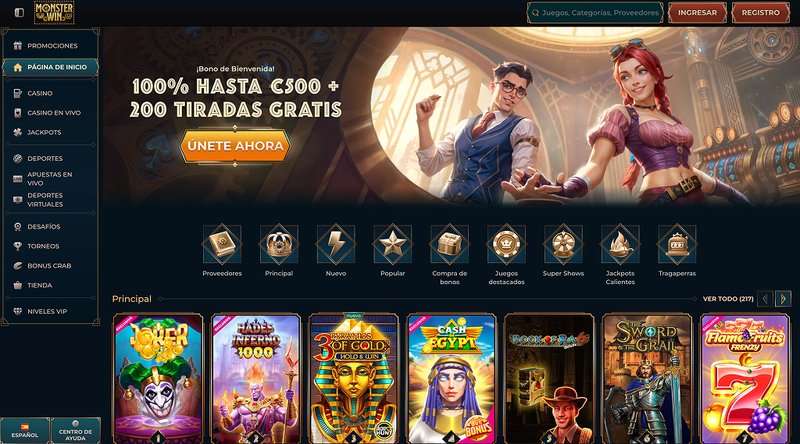 Entdecken Sie das Monsterwin Casino - Ihre neue Spielothek in Deutschland in Germany