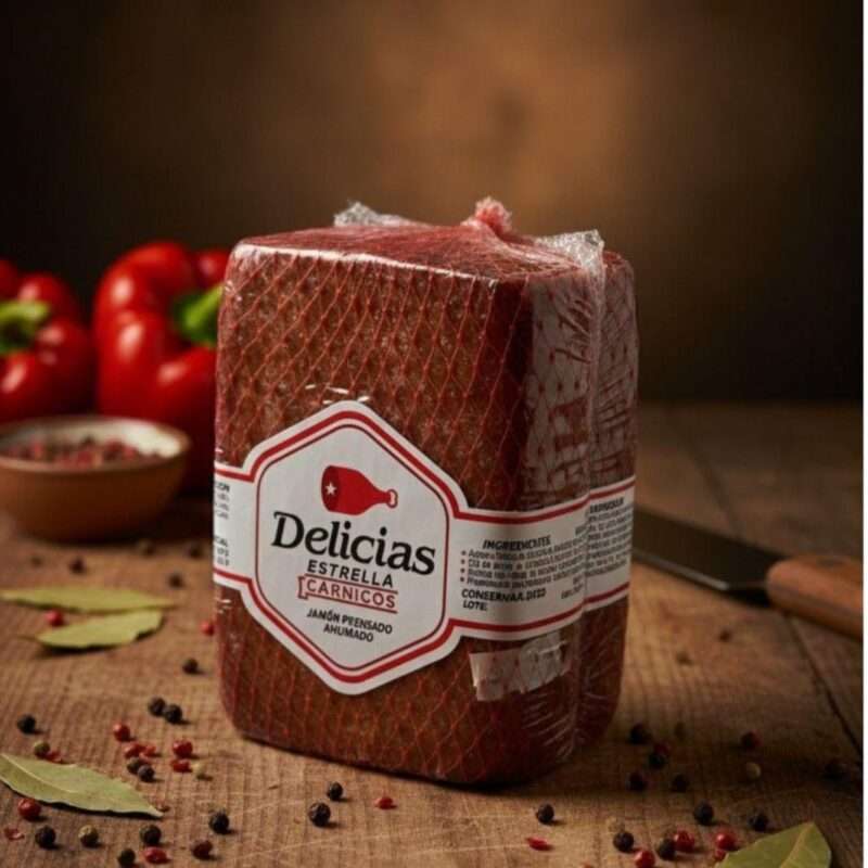 Jamón prensado ahumado Delicias
