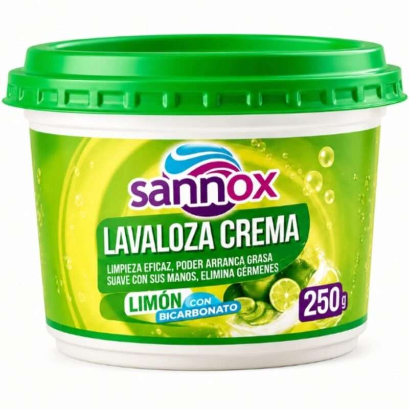 Detergente de limón en pasta Sannox