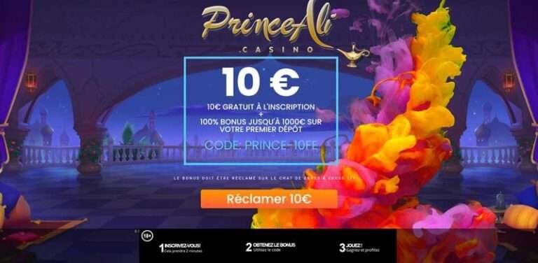 Découvrez Le Prince Ali Casino En Ligne France – Jouissez en toute sécurité