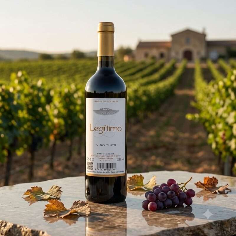 Vino tinto Legítimo