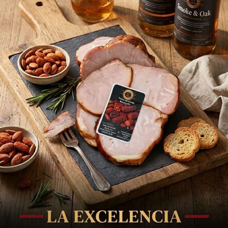 Lomo de cerdo ahumado