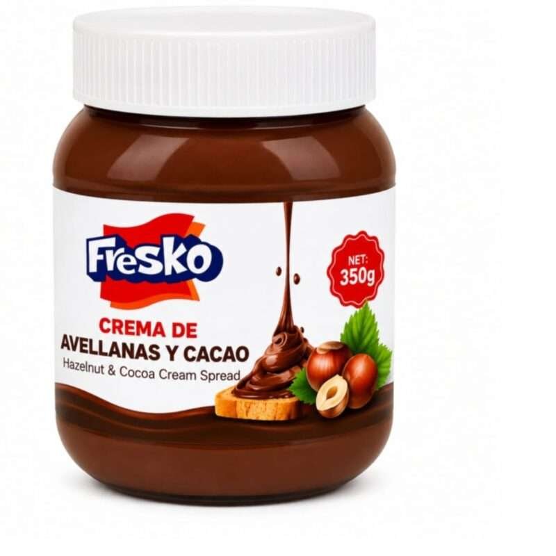 Crema de avellanas y cacao