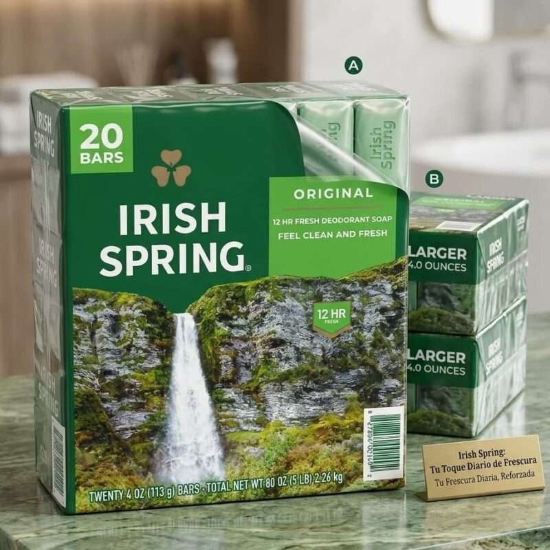Jabón de baño Irish spring
