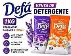 Detergente en polvo Defa