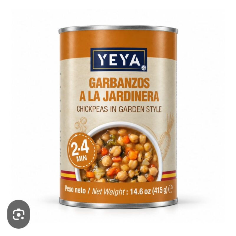 Garbanzo a la jardinera Yeya