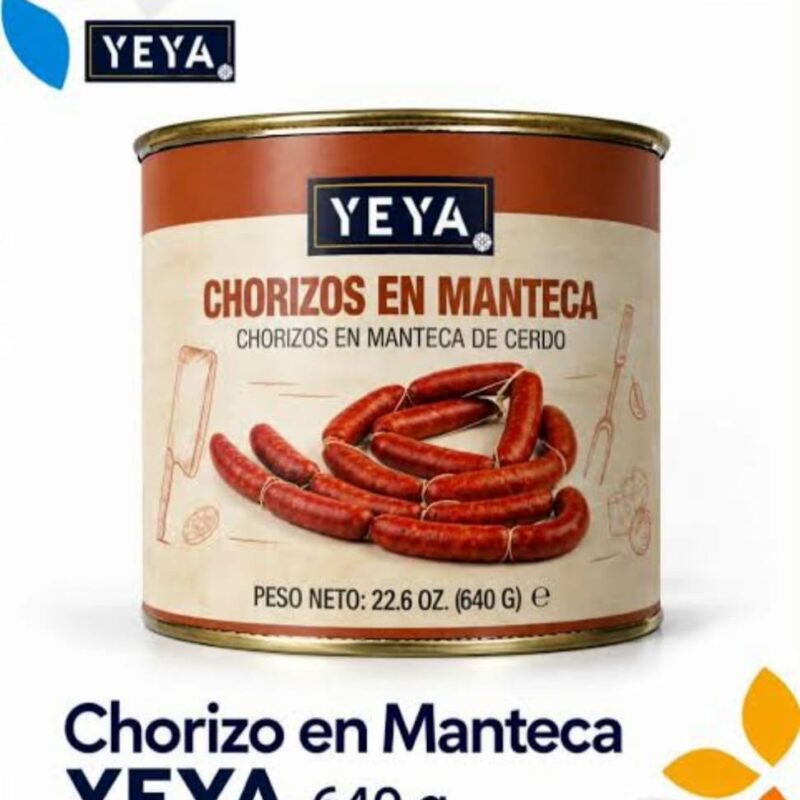 Chorizo en manteca Yeya