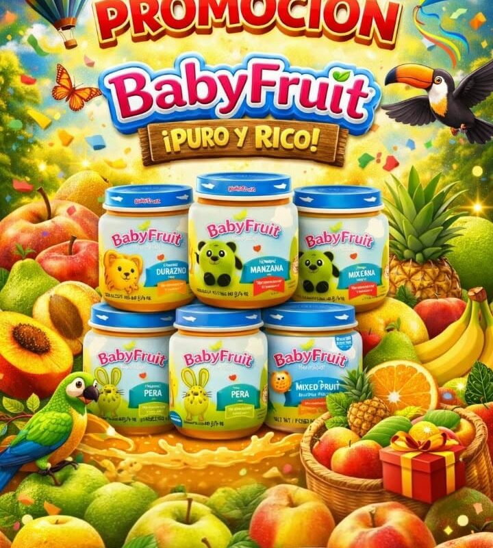 Compotas sabores variados Babi fruit